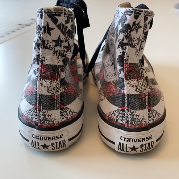 Converse Stars & Stripes High Tops - Picture 3 of 5
